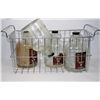 Image 1 : 4 CLEAR JUGS