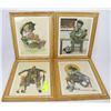 Image 1 : LOT OF FOUR NORMAN ROCKWELL PICTURES