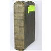 Image 1 : ANTIQUE HOLY BIBLE LEATHER BOUND DICTIONARY