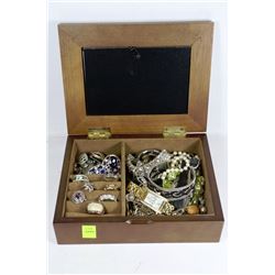 PHOTO BOX WITH FASHION JEWELLERY CONTENTS