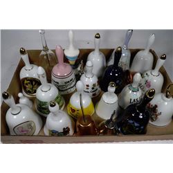 FLAT OF COLLECTIBLE BELLS