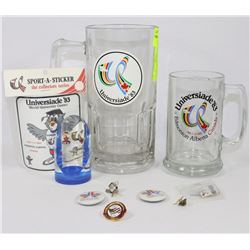 COLLECTION OF UNIVERSIADE COLLECTOR SERIES