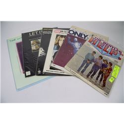 THE BEATLES & SOLO SHEET MUSIC & SONG BOOK