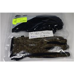 2 PACK OF LADIES DELUXE TEXTING GLOVES - SIZE M