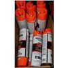 Image 1 : LOT OF 12 ORANGE INVERTED MARKER PAINT CANS