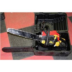 HOMELITE CHAINSAW 38CC STARTS IMMEDIATELY IN CASE