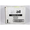 Image 1 : BOX W/10 TUBES MOBIL UNIREX MULIT-PURPOSE GREASE