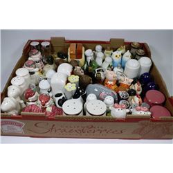 FLAT OF ESTATE SALT & PEPPER SHAKER COLLECTION
