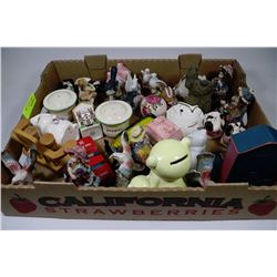 FLAT OF ESTATE ORNAMENTS