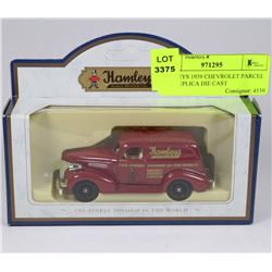 HAMLEYS 1939 CHEVROLET PARCEL VAN REPLICA DIE CAST