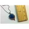 Image 1 : AUSTRALIAN FIRE OPAL & TOPAZ PENDANT ON CHAIN