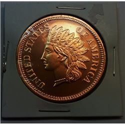 INDIAN HEAD 1 OZ PURE COPPER COIN