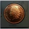 Image 1 : INDIAN HEAD 1 OZ PURE COPPER COIN