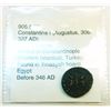 Image 1 : ANCIENT CONSTANTINE 1st  BRONZE COIN