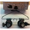 Image 1 : GLASSES TYPE JEWELLERS 20x MAGNIFIER