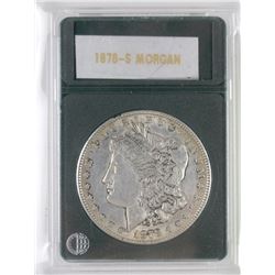 Q-1878 "S" US MORGAN SILVER DOLLAR