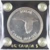 Image 1 : I-ONE- 1967 CANADA SILVER DOLLAR CAMEO