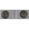 Image 1 : D- LOT OF 2 PCS 1942& 1943 CANADA SILVER HALF