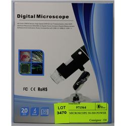 DIGITAL MICROSCOPE 50-500 POWER