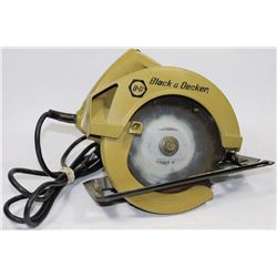 BLACK AND DECKER 7 1/4" CIRCULAR SKILL SAW