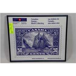 BLUENOSE CANADA POST STAMP PICTURE
