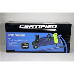 NEW CERTIFIED 2-TONFLOOR JACK
