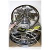 Image 1 : SET OF 4 NEW SPINZ HUBCAPS " YOU STOP,SPINZ WON'T"