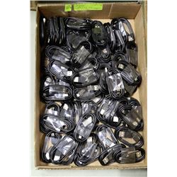 FLAT OF NEW PHONE CHARGING CABLES