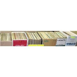 6 BOXES OF ASSORTED RECORDS