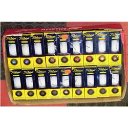 FLAT OF TITLEIST NXT TOUR RECLAIMED GOLF BALLS