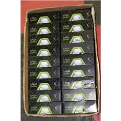 FLAT OF CALLAWAY HEX SOLAIRE RECLAIMED GOLF BALLS