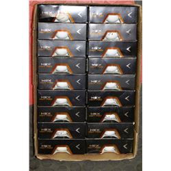 FLAT OF CALLAWAY HEX HOT PRO RECLAIMED GOLF BALLS