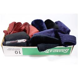 BOX OF GOLF CLUB COVERS