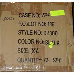 CASE OF LADIES SWEATSHIRT & SWEATPANTS - SIZE XL