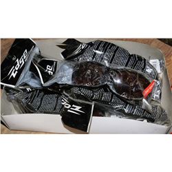 CASE OF 5 SAFETY GLASSES