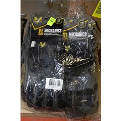 6 PAIRS OF MECHANICS GLOVES