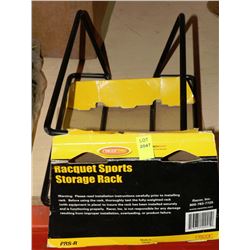 RACQUET SPORTS STORAGE RACK
