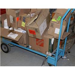 BLUE DOLLY/ CART (NO CONTENTS)