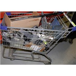 SHOPPING CART AND CONTENTS