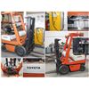 Image 1 : TOYOTA 3000LB ELECTRIC FORKLIFT -NEW BATTERIES