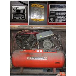 DEVILBISS MODEL#445 2 STAGE COMPRESSOR WITH