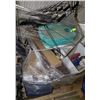 Image 1 : PALLET OF MISC DISPLAY RACKS ETC