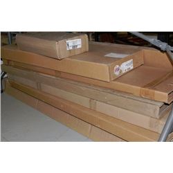 STACK OF BOXES OF TRUCK ACCESSORIES