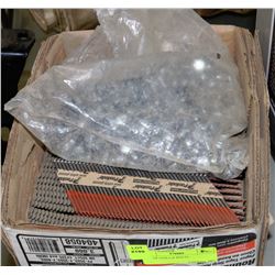 BOX OF NAILS & BOLTS