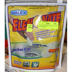 6 BAGS OF ELIMINATE GREY WATER DEODORIZER
