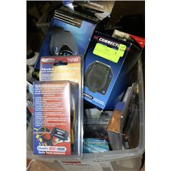 BOX OF RV ACCESSORIES