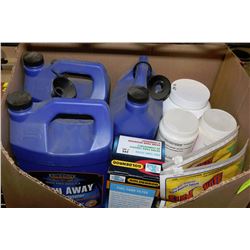 BOX OF DETAILING SUPPLIES