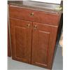 Image 1 : DARK BROWN ARBORITE TOP CABINET