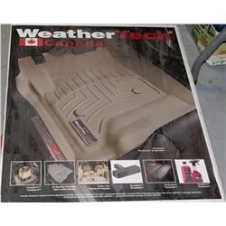 WEATHER-TECH CUSTOM FITTED FLOOR MATTS ON CHOICE