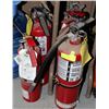 Image 1 : 9 FIRE EXTINGUISHERS